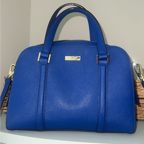 Kate Spade Blue Satchel - Picture 1 of 11